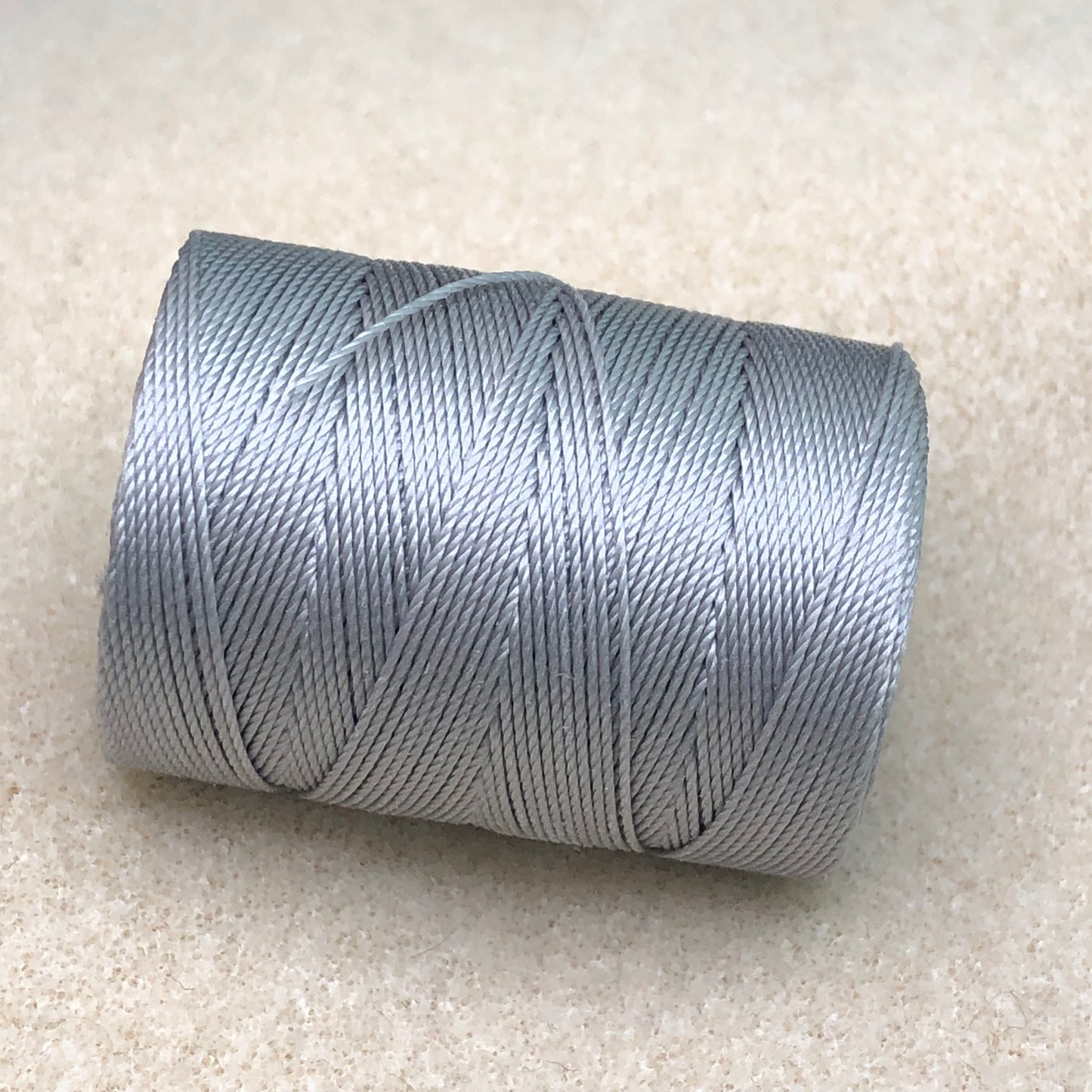 CLon Fine Wt Bead Cord Tex135 136 yd - Argentum
