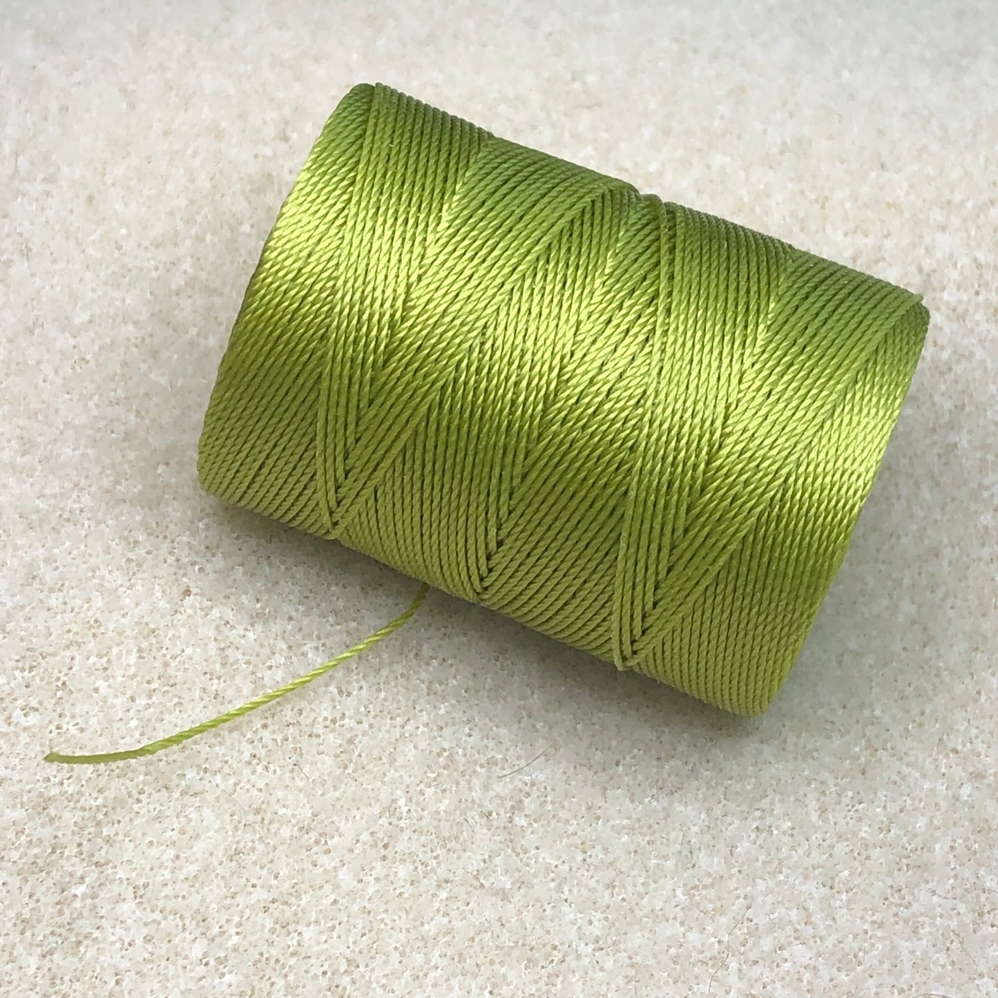 CLon Fine Wt Bead Cord Tex135 136 yd - Chartreuse
