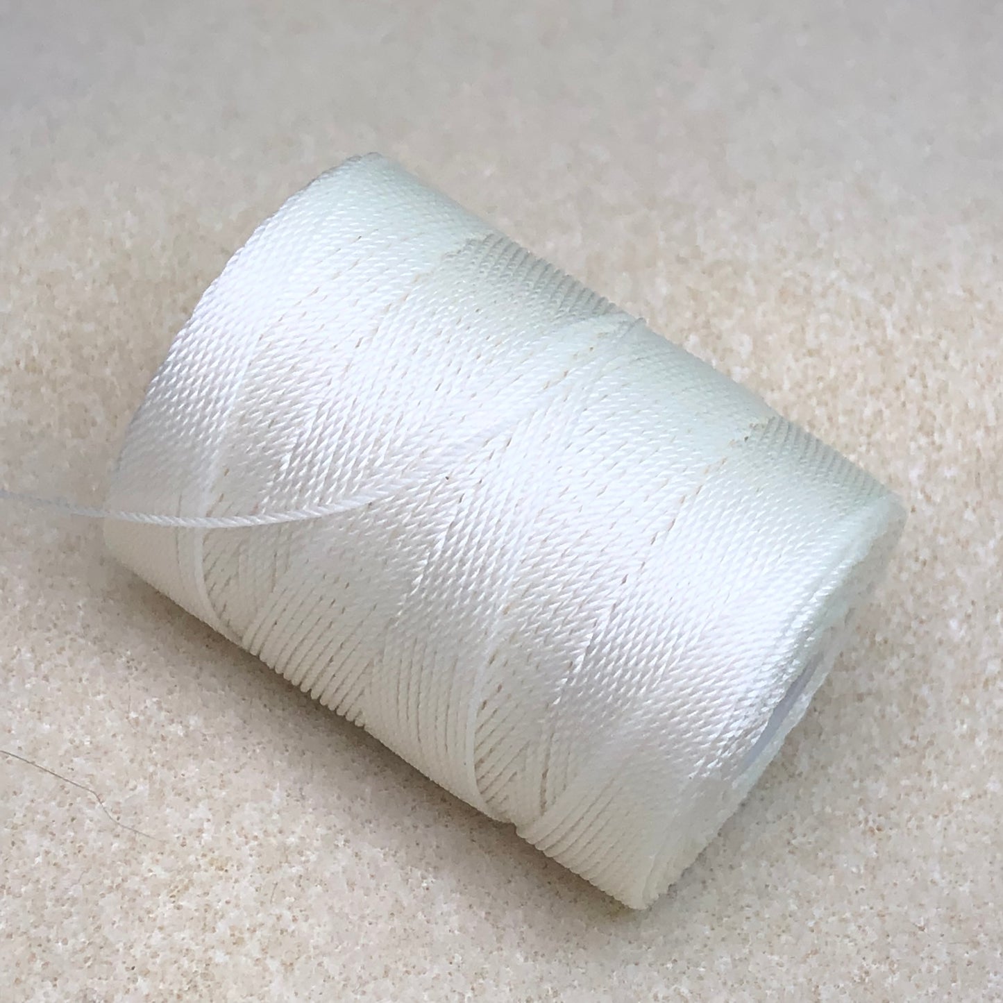 CLon Fine Wt Bead Cord Tex135 136 yd - White