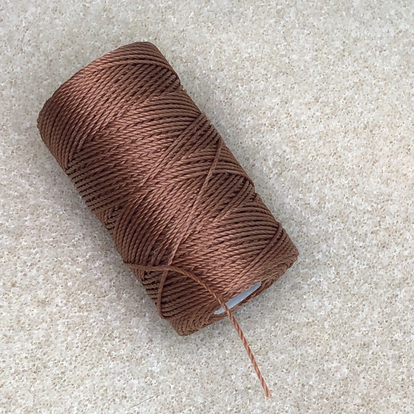 CLon Fine Wt Bead Cord Tex135 50 yd - Nutmeg