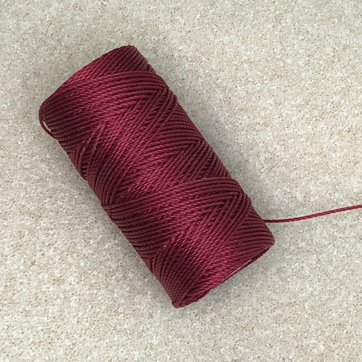 CLon Fine Wt Bead Cord Tex135 50 yd - Red