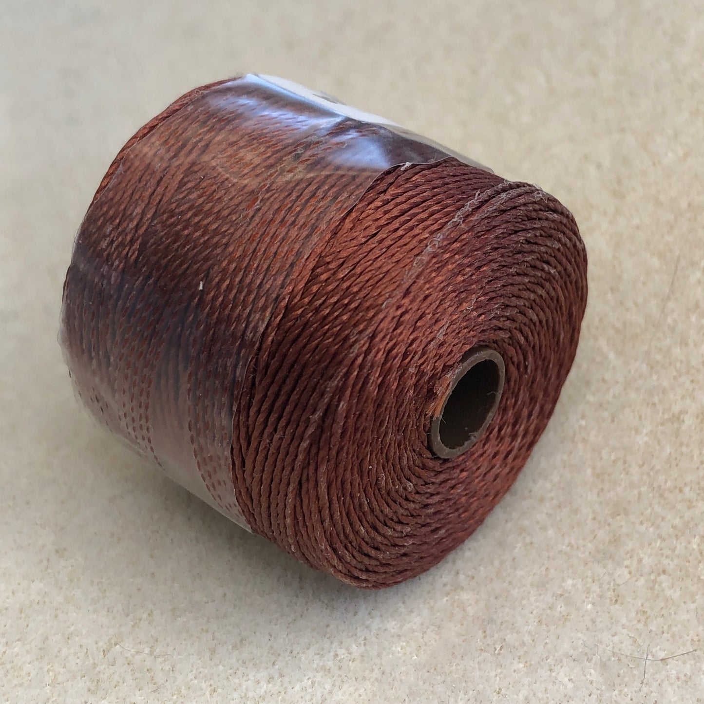 Slon Bead Cord 77 yrds Tex 210 - Mahogany