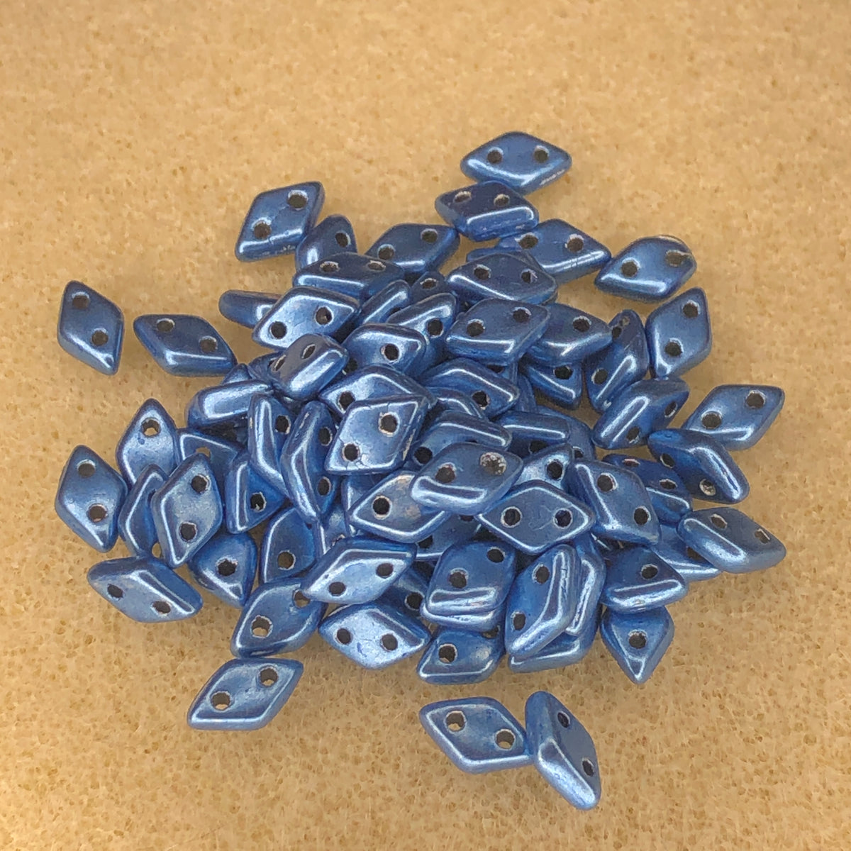 6.5x4mm CzechMates Diamonds - CT Sat Metallic Little Boy Blue