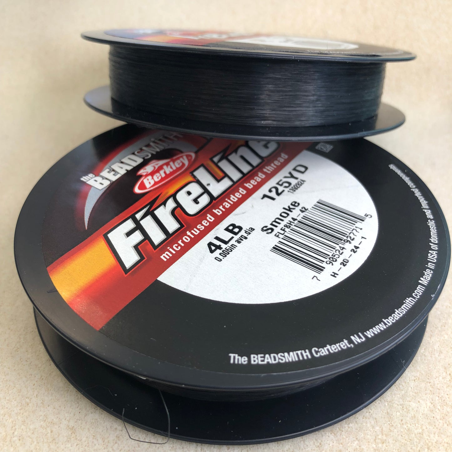 4 lb Fireline 125 yards - Smoke Grey