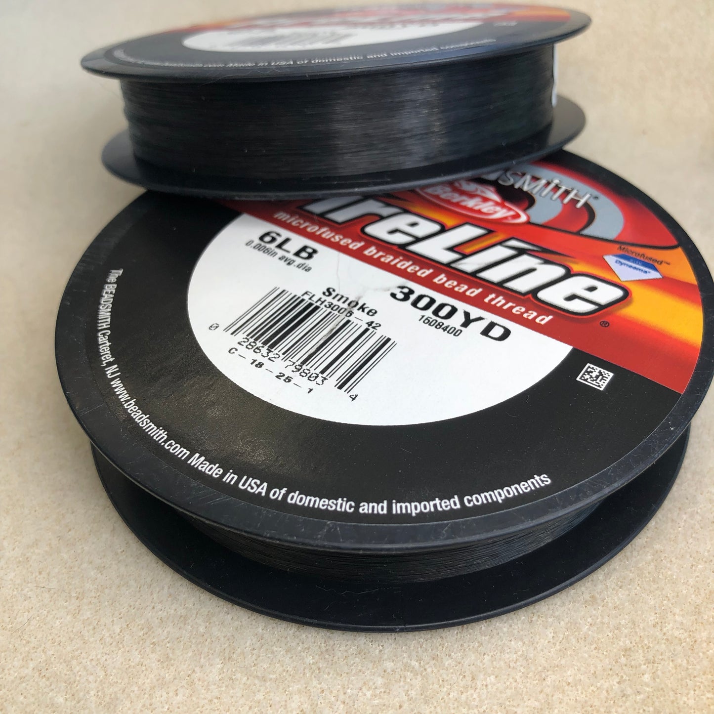6 lb Fireline 300 yards - Smoke Grey