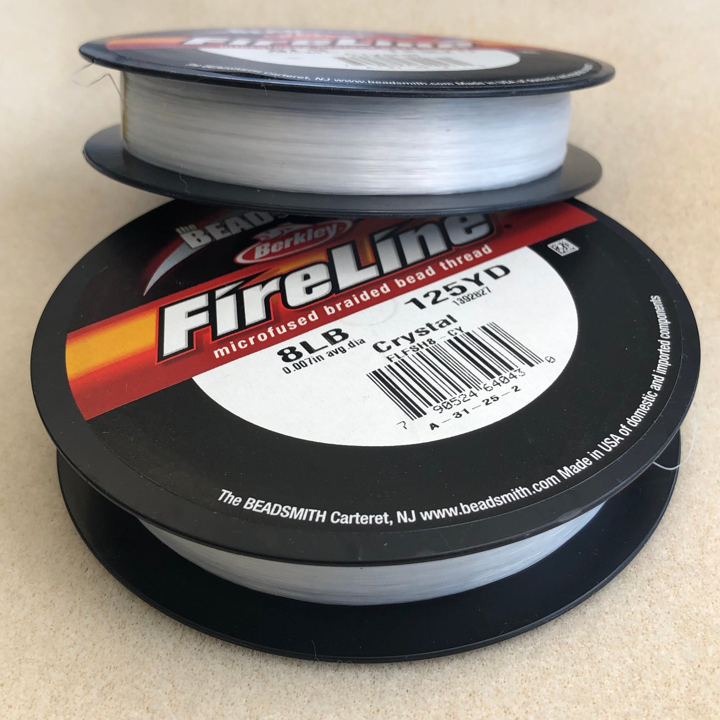 8 lb Fireline 125 yards - Crystal