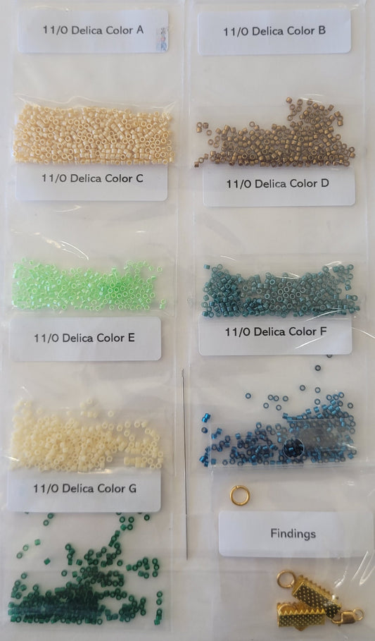 Geo Patterned Bracelet Kit - Pattern 1