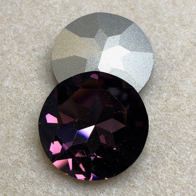 Light Amethyst - 27mm Rivoli Crystal