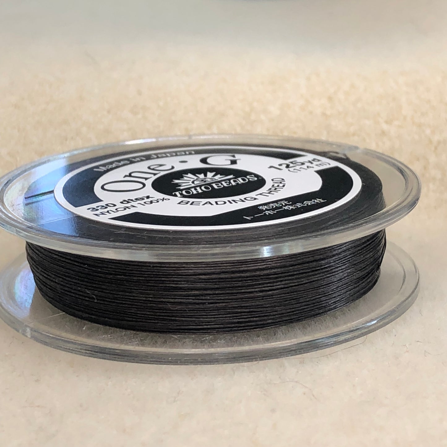 One-G Thread 125 yards-Brown