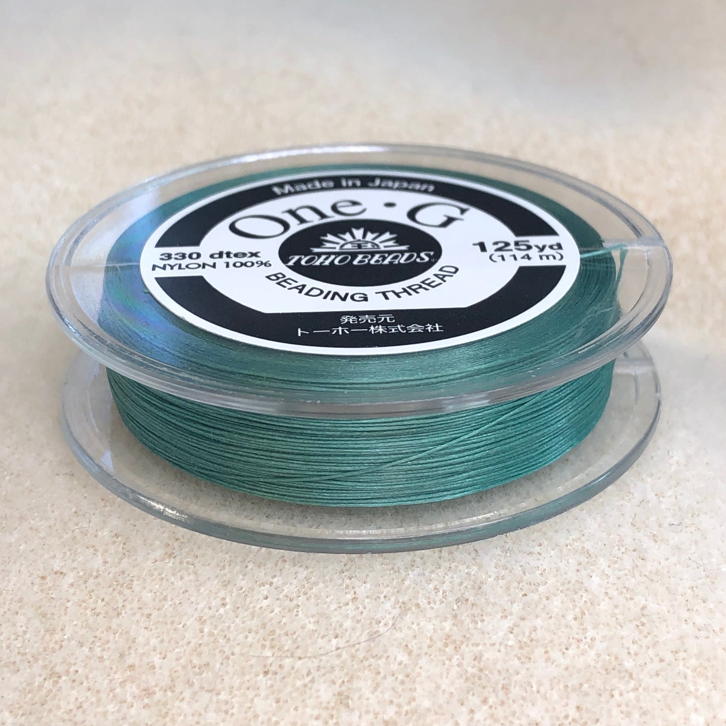 One-G Thread 125 yards-Mint Green