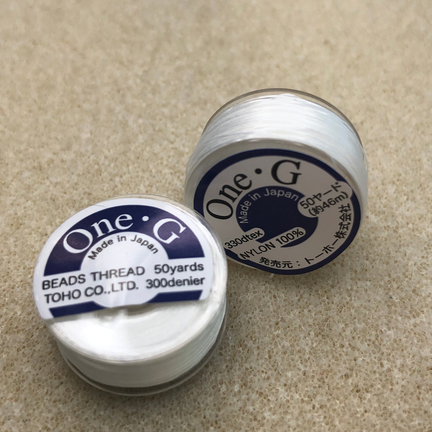 One-G Thread 50 yards-White