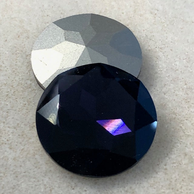 Purple Velvet - 27mm Rivoli Crystal