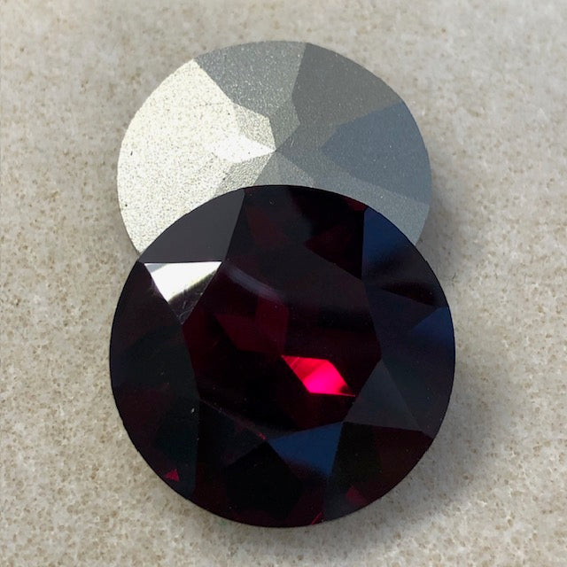 Siam - 27mm Rivoli Crystal