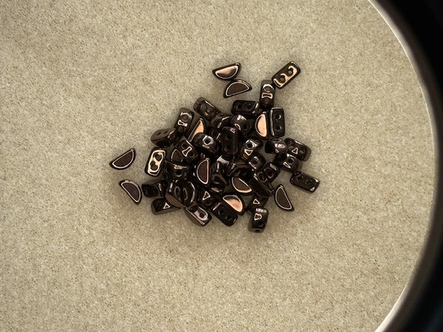14415 - Kos Par Puca 6x3mm - Dark Bronze