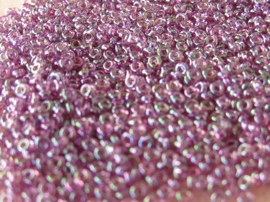 206 - 11/0 Toho Demi Round - Purple Gold Luster