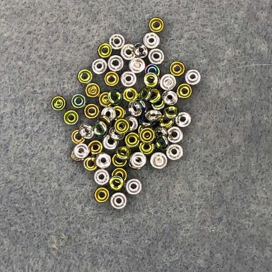 28101 - 1x4mm O-Bead - Crystal Vitrail