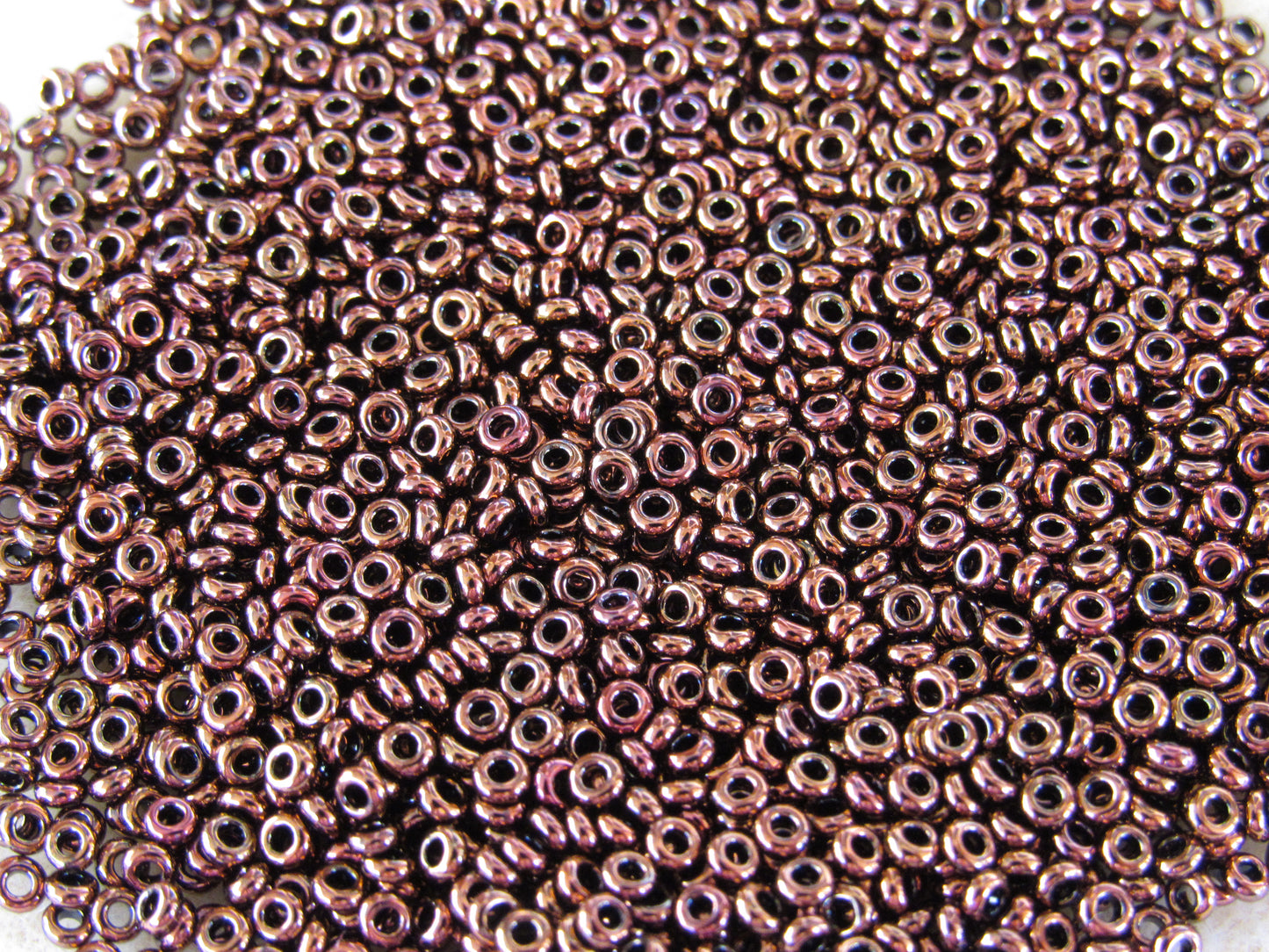 501 - 11/0 Toho Demi Round - Bronze Higher Metallic