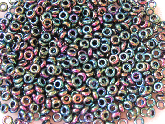 508 - 8/0 Toho Demi Round - Olivine Iris Higher Metallic