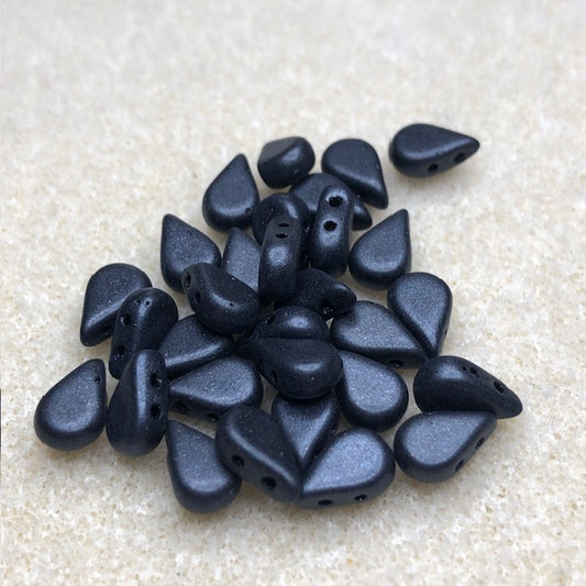 79032 - 5x8mm Amos Par Puca - Mat Met Dark Blue
