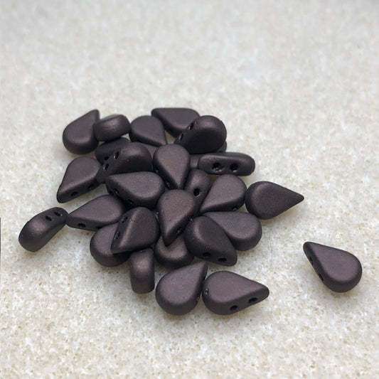 84415 - 5x8 mm Amos Par Puca - Dark Bronze Matte