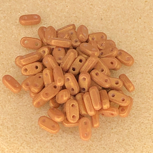6x2mm CzechMates Bar - Pacifica Macadamia