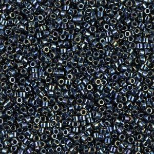 DB0006 - 11/0 Miyuki Delica Seed Beads - Gunmetal Iris