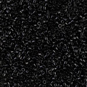 DB0010 - 11/0 Miyuki Delica Seed Bead - Black
