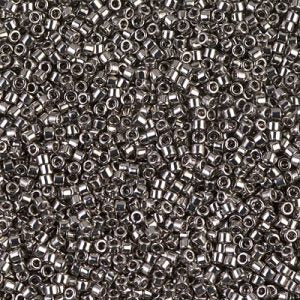 DB0021 - 11/0 Miyuki Delica Seed Beads - Nickel Plated