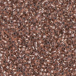DB0037 - 11/0 Miyuki Delica Seed Bead - Copper Lined Crystal