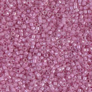 DB0072 - 11/0 Miyuki Delica Seed Bead - Orchid Lined Crystal Luster