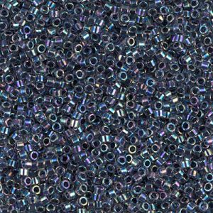 DB0086 - 11/0 Miyuki Delica Seed Bead - Dark Blue AB