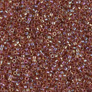 DB0088 - 11/0 Miyuki Delica Seed Beads - Berry L/Light Topaz AB
