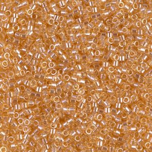DB0099 - 11/0 Miyuki Delica Seed Bead - Tr Light Topaz Luster