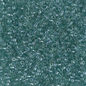 DB0112 - 11/0 Miyuki Delica Seed Beads - Tr Sea Foam Luster
