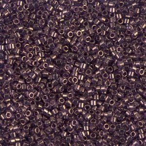 DB0117 - 11/0 Miyuki Delica Seed Bead - Violet Gold Luster