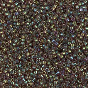 DB0122 - 11/0 Miyuki Delica Seed Beads - Root Beer Gold Luster