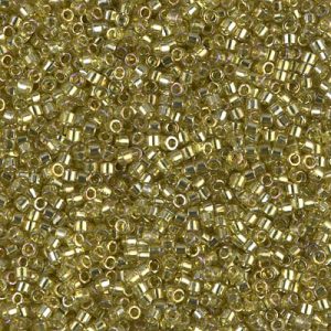 DB0124 - 11/0 Miyuki Delica Seed Bead - Tr Golden Olive Luster