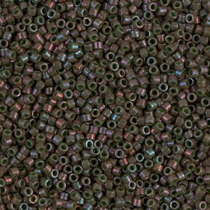 DB0131 - 11/0 Miyuki Delica Seed Bead - Op Dark Olive Luster