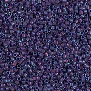 DB0135 - 11/0 Miyuki Delica Seed Bead - Opaque Eggplant Luster