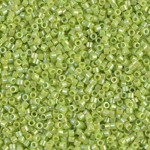 DB0169 - 11/0 Miyuki Delica Seed Beads - Opaque Chartreuse AB