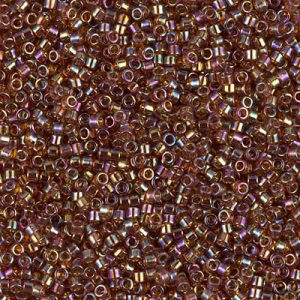 DB0170 - 11/0 Miyuki Delica Seed Beads - Tr Topaz AB