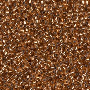 DB0181 - 11/0 Miyuki Delica Seed Beads - Silver Lined Copper