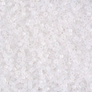 DB0220 - 11/0 Miyuki Delica Seed Beads - White Opal