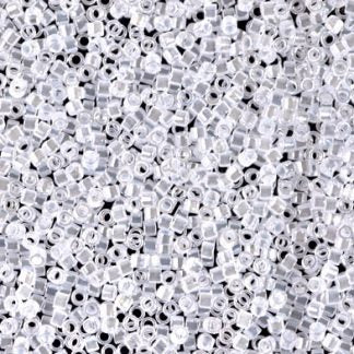 DB0231 - 11/0 Miyuki Delica Seed Bead-White Lined Crystal