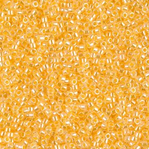 DB0233 - 11/0 Miyuki Delica Seed Beads - Light Daffodil Ceylon