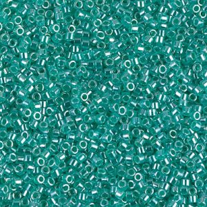 DB0238 - 11/0 Miyuki Delica Seed Bead - Aqua Green Ceylon