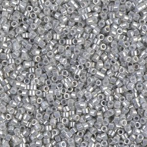 DB0252 - 11/0 Miyuki Delica Seed Bead - Ceylon Grey