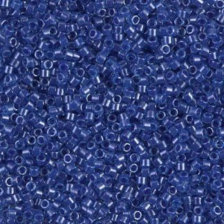 DB0285 - 11/0 Miyuki Delica Seed Beads  -Blue Lined Aqua