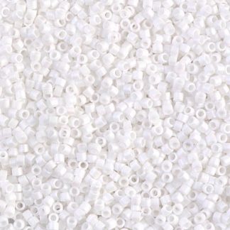 DB0351 - 11/0 Miyuki Delica Seed Beads - Matte White