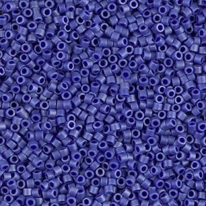 DB0361 - 11/0 Miyuki Delica Seed Bead - Matte Opaque Cobalt Luster